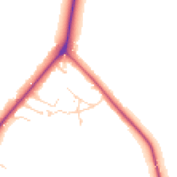 Daytime road noise heatmap for CB22 7QS