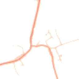 Daytime road noise heatmap for CB22 7RE