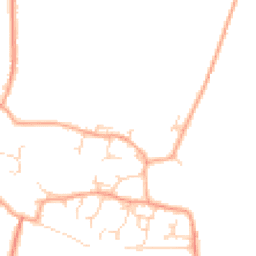 Daytime road noise heatmap for CB23 1AB