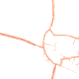 Daytime road noise heatmap for CB23 1AD