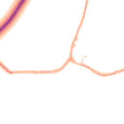 Daytime road noise heatmap for CB23 1EZ