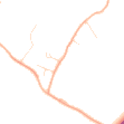 Daytime road noise heatmap for CB23 1HE