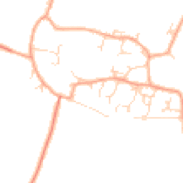 Daytime road noise heatmap for CB23 1JA