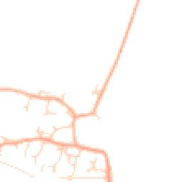 Daytime road noise heatmap for CB23 1JB