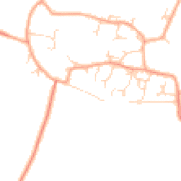 Daytime road noise heatmap for CB23 1JL