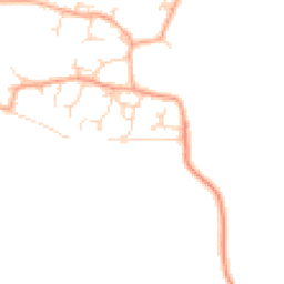 Daytime road noise heatmap for CB23 1JN