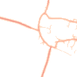 Daytime road noise heatmap for CB23 1JQ