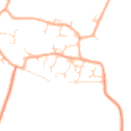 Daytime road noise heatmap for CB23 1JT