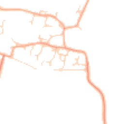 Daytime road noise heatmap for CB23 1JU