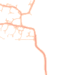 Daytime road noise heatmap for CB23 1JX