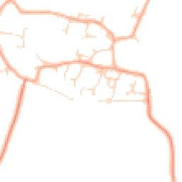 Daytime road noise heatmap for CB23 1LF