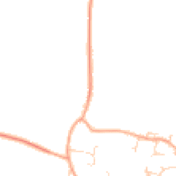 Daytime road noise heatmap for CB23 1LL