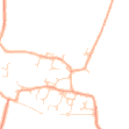 Daytime road noise heatmap for CB23 1LR