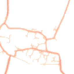 Daytime road noise heatmap for CB23 1LS