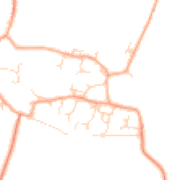 Daytime road noise heatmap for CB23 1LT