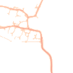 Daytime road noise heatmap for CB23 1ND