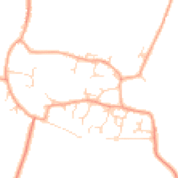 Daytime road noise heatmap for CB23 1NF