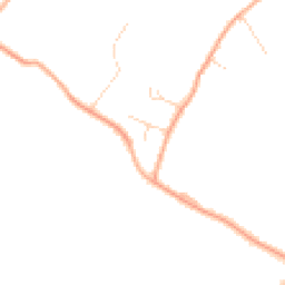 Daytime road noise heatmap for CB23 1YU