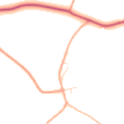 Daytime road noise heatmap for CB23 2NG