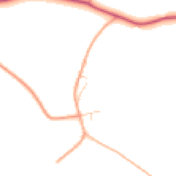Daytime road noise heatmap for CB23 2NL