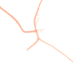 Daytime road noise heatmap for CB23 2NN