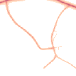 Daytime road noise heatmap for CB23 2NP