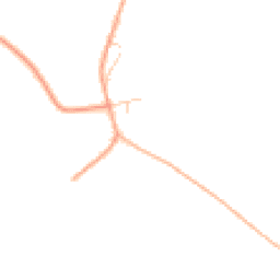 Daytime road noise heatmap for CB23 2NW