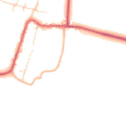 Daytime road noise heatmap for CB23 2RH