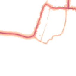 Daytime road noise heatmap for CB23 2RJ