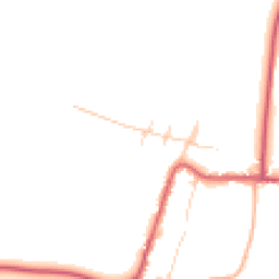 Daytime road noise heatmap for CB23 2RT