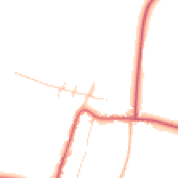 Daytime road noise heatmap for CB23 2RW