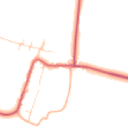 Daytime road noise heatmap for CB23 2RY