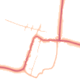 Daytime road noise heatmap for CB23 2SA