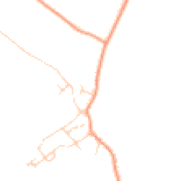 Daytime road noise heatmap for CB23 2SH