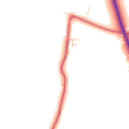 Daytime road noise heatmap for CB23 2UN