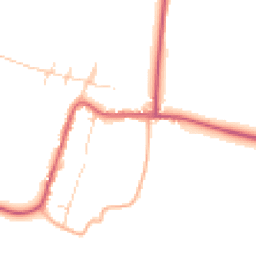 Daytime road noise heatmap for CB23 2WH