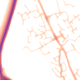 Daytime road noise heatmap for CB23 3FA