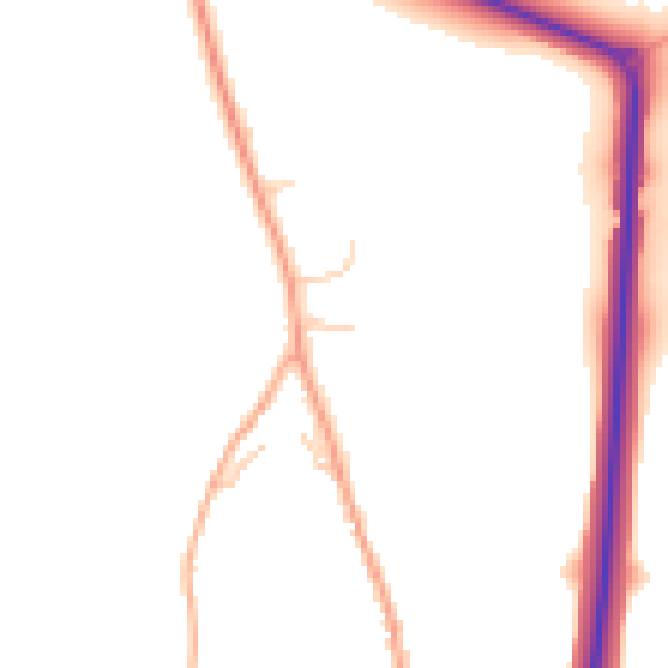 Daytime road noise heatmap for CB23 3PA