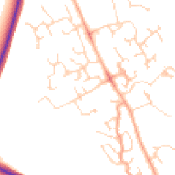 Daytime road noise heatmap for CB23 3QW
