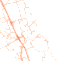 Daytime road noise heatmap for CB23 3UG