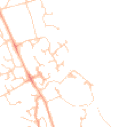 Daytime road noise heatmap for CB23 3UH