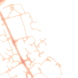 Daytime road noise heatmap for CB23 3UP