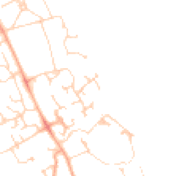 Daytime road noise heatmap for CB23 3UQ