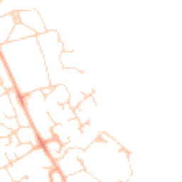Daytime road noise heatmap for CB23 3UT