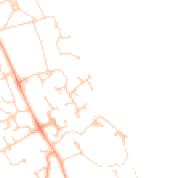 Daytime road noise heatmap for CB23 3UU