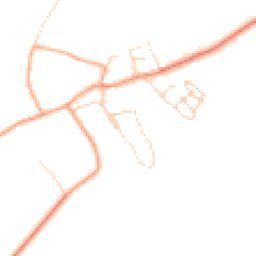 Daytime road noise heatmap for CB23 4HX