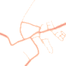 Daytime road noise heatmap for CB23 4HY