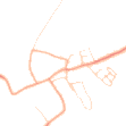 Daytime road noise heatmap for CB23 4JF