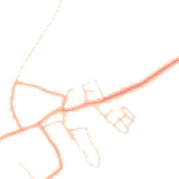 Daytime road noise heatmap for CB23 4JJ
