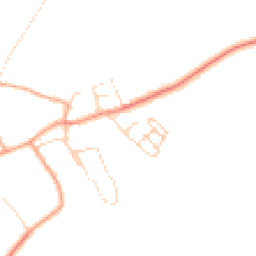 Daytime road noise heatmap for CB23 4JN